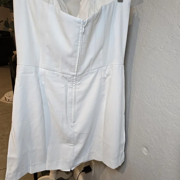 Lilly Pulitzer Kylo Strapless Skirted Romper in Resort White NWT - Size 14 - Picture 7 of 14